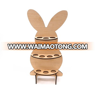 hot sales festival /holiday gifts wooden arts and crafts easter bunny rabbit home decoration