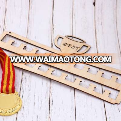 Cheap Customized Sports Metal Medal Holder Medal Hanger Display Manufacture Racing Running Marathon Medal hanger