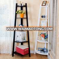 High Quality Wood Corner Shelf Design